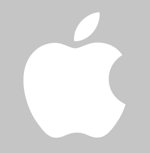 Apple vinilo blanco
